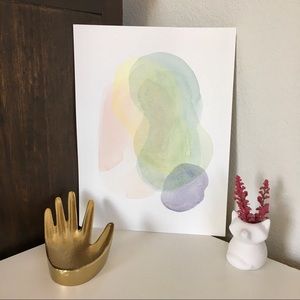 Orignal Artwork | Watercolor Painting | 9in x 12in | Boho Minimalist | Hope